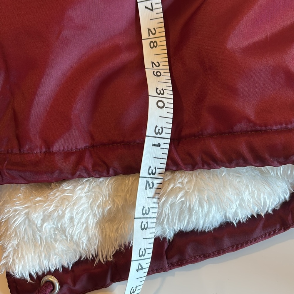 Men’s/women’s Champion Burgundy coat sz Small - Picture 3 of 10